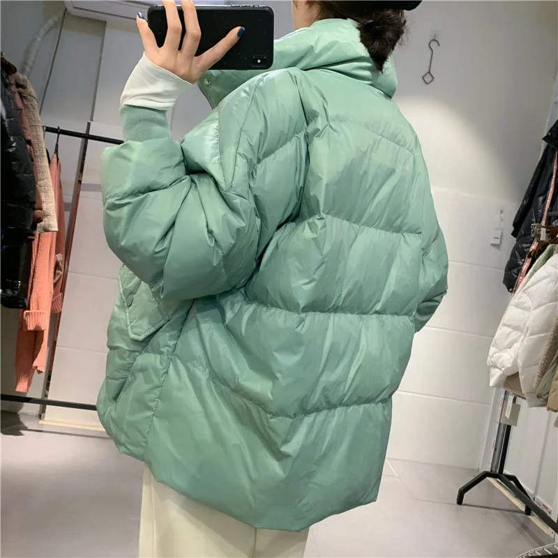 Women Plaid Down Jacket Women's Winter Clothing Parka Warmth Free Shipping White Duck Down Jacket Snow Clothing Korean Fashion