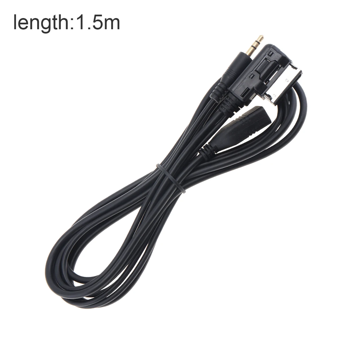 

5 футов 12 в автомобильный Aux USB кабель провод AMI аудио музыкальный интерфейс адаптер подходит для Mercedes Benz