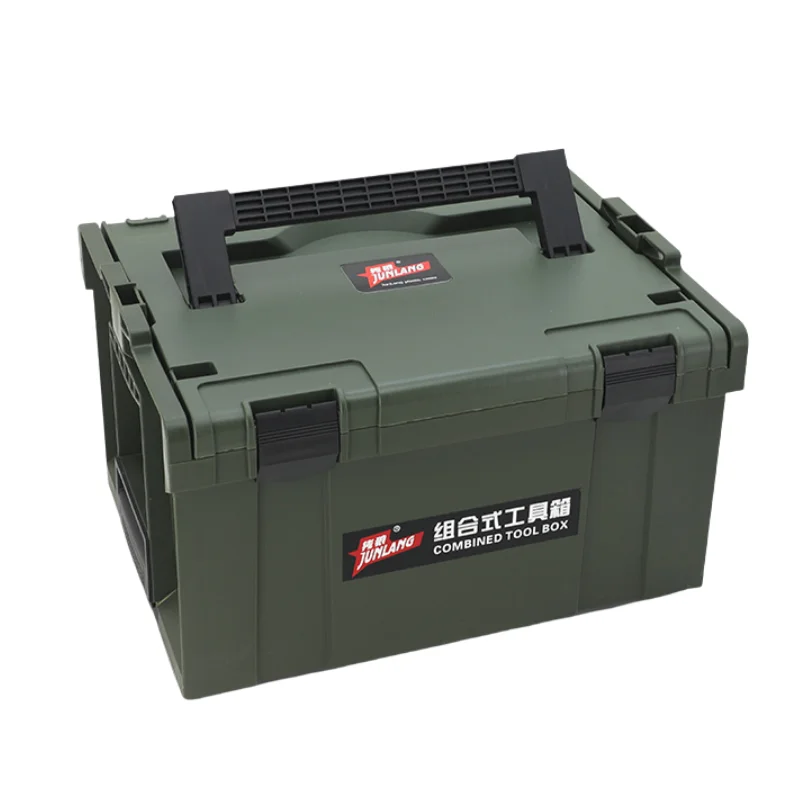 Profesional Tool Box Furniture Garage Electrician Waterproof Storage Suitcase Aluminum Tool Bag Caja Herramientas Storage Case