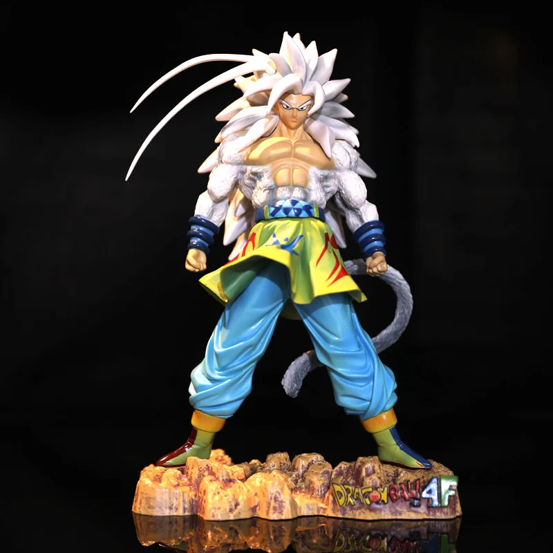 

Dragon Ball Z Figure Super Saiyan 5 Form Son Goku Action Toys 24cm PVC Model Anime DBZ Kakarotto Figma Desktop Collection Gifts