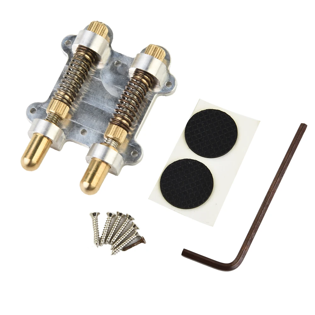 

Professional Guitar Tremolo Bridge Stabilizer Stopper Adjusted Single Double Trem Setter Kit For Floydrose Tremolo Bridge Parts