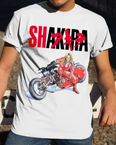 

Shakira Akira Bike T-shirt Shakira Akira Shirt Shotaro Kaneda Motorcycle Tee