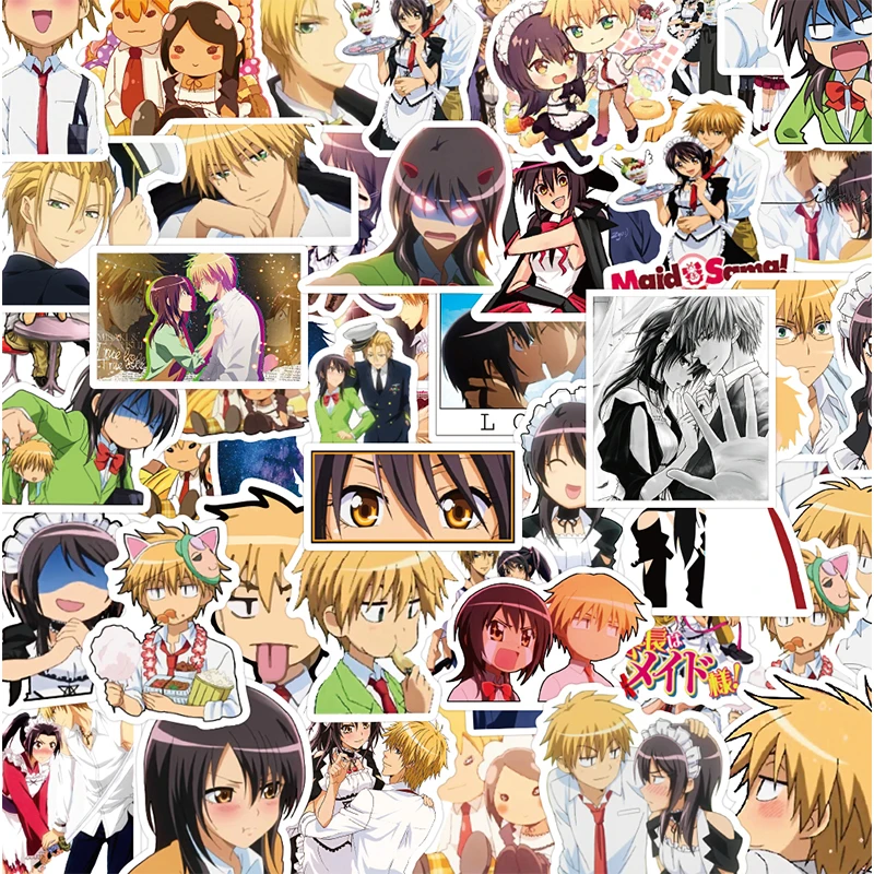 

50PCS Cartoon Anime Graffiti Sticker Kawaii Decals Waterproof For Kids DIY Luggage Laptop Skateboard Notbook Phone Motorcycle