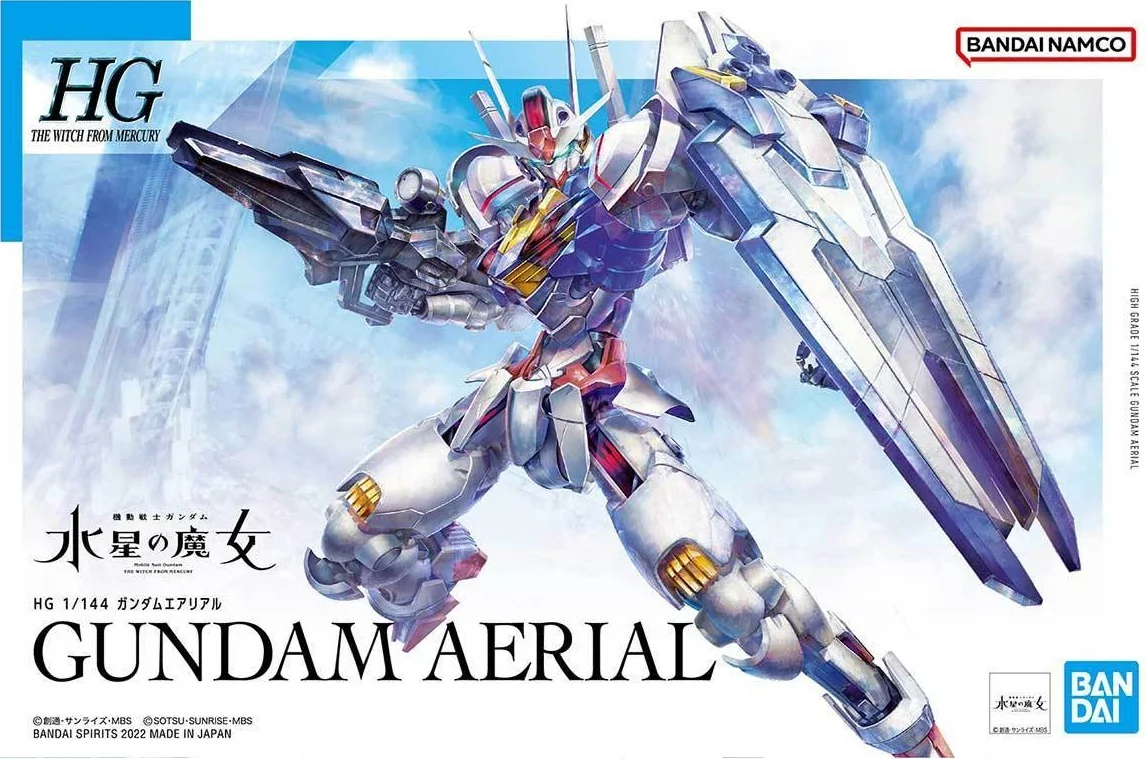 

BANDAI HG 1/144 Mobile Set Gundam: The Witch Protagonist of Mercury Gundam Airlines Antenna Assembly Model Animated Version
