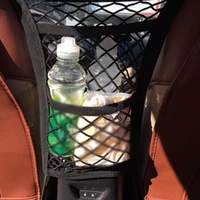 universal car organizer net mesh trunk goods storage seat back stowing tidying mesh in trunk bag network interior accessories