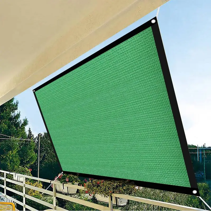 Anti-UV Green Sun Shading Net Outdoor Sunshade Net Garden Shelter Canopy Succulent Plant Gazebo Balcony Shade Netting Cloth