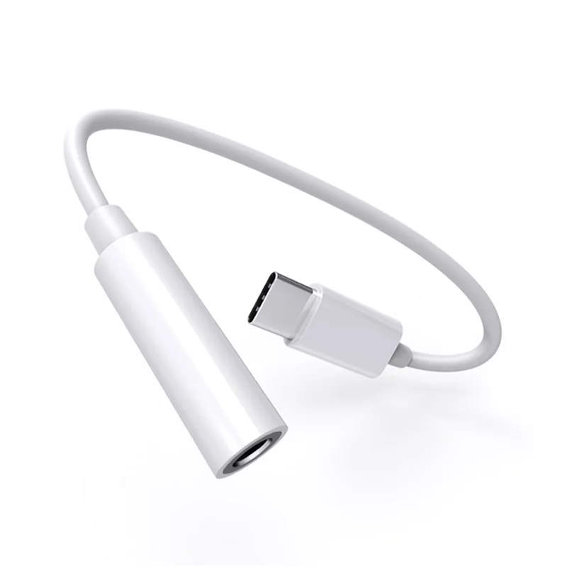 Переходник для наушников USB на 3,5 мм AUX с аудиокабелем Type C 3,5 Jack для Huawei V30 mate 20 P30 pro Xiaomi Mi 10 9 on.