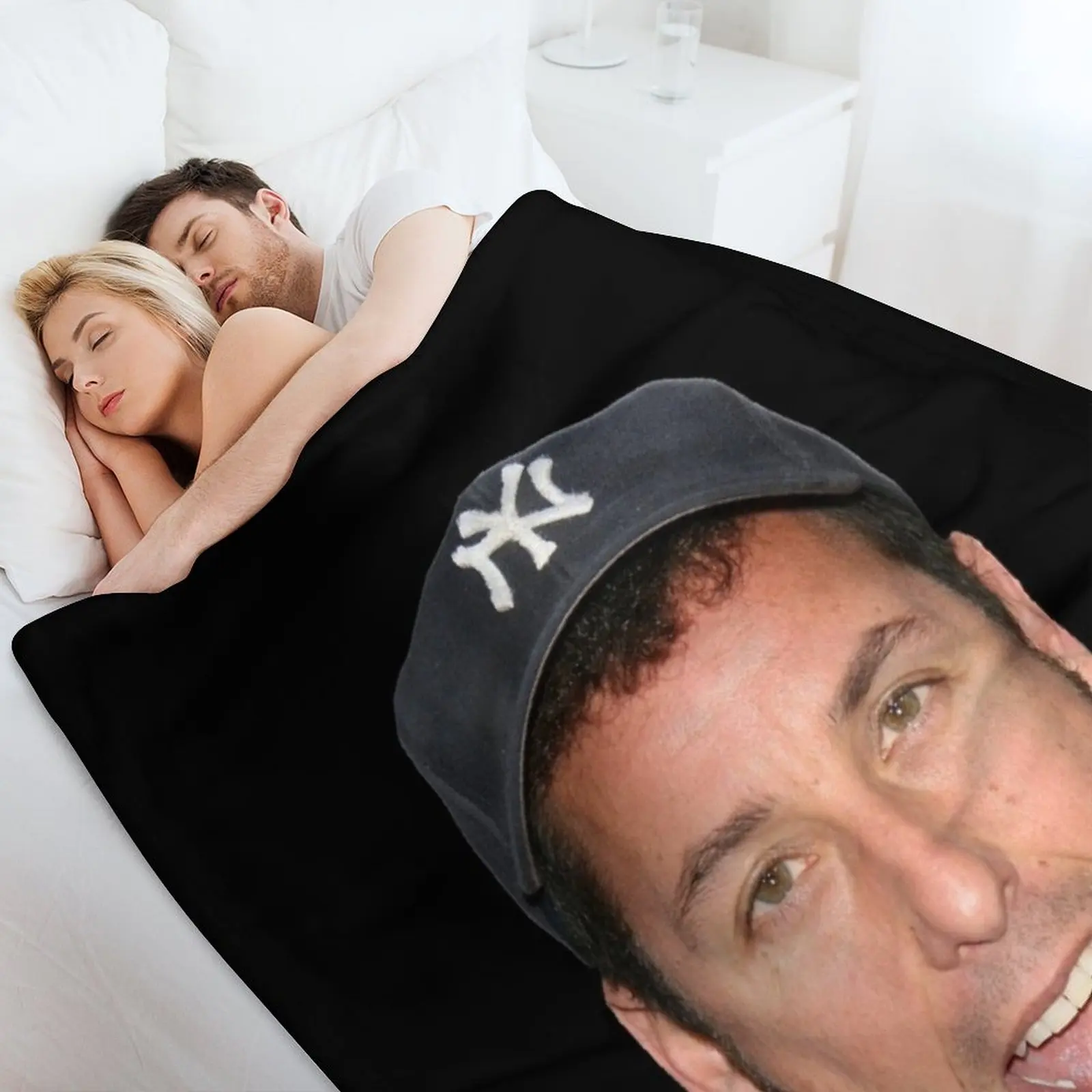 Одеяло с изображением Адам Сандлера движущиеся одеяла в стиле аниме