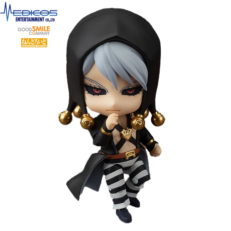 

GoodSmile Genuine NENDOROID MEDICOS-E GSC 1326 Risotto Nero JOJO's Bizarre Adventure Golden Wind Model Desktop Decoration Gif