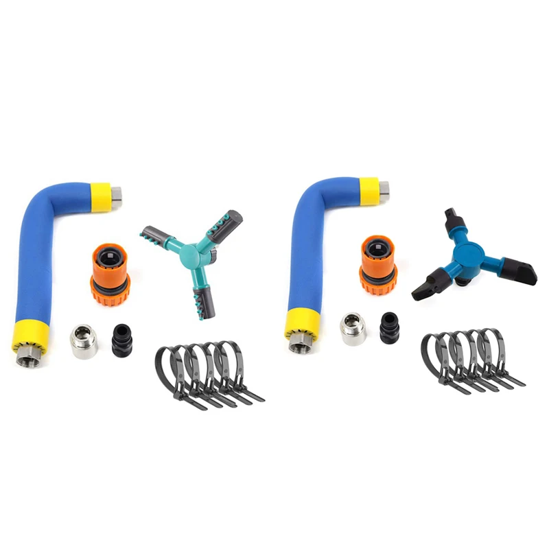 

360° Rotating Gardening Toys Trampoline Sprinkler Set Summer Outdoor Water Park-Game Sprinkler Waterpark Toys For Boys