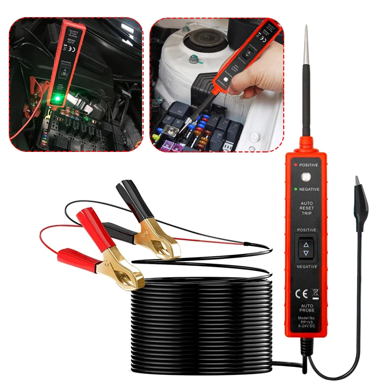 New Autel PowerScan Multifunctional Electrical System Diagnosis Tool Automotive Circuit Tester Autel Power Scan For Car Vehicle