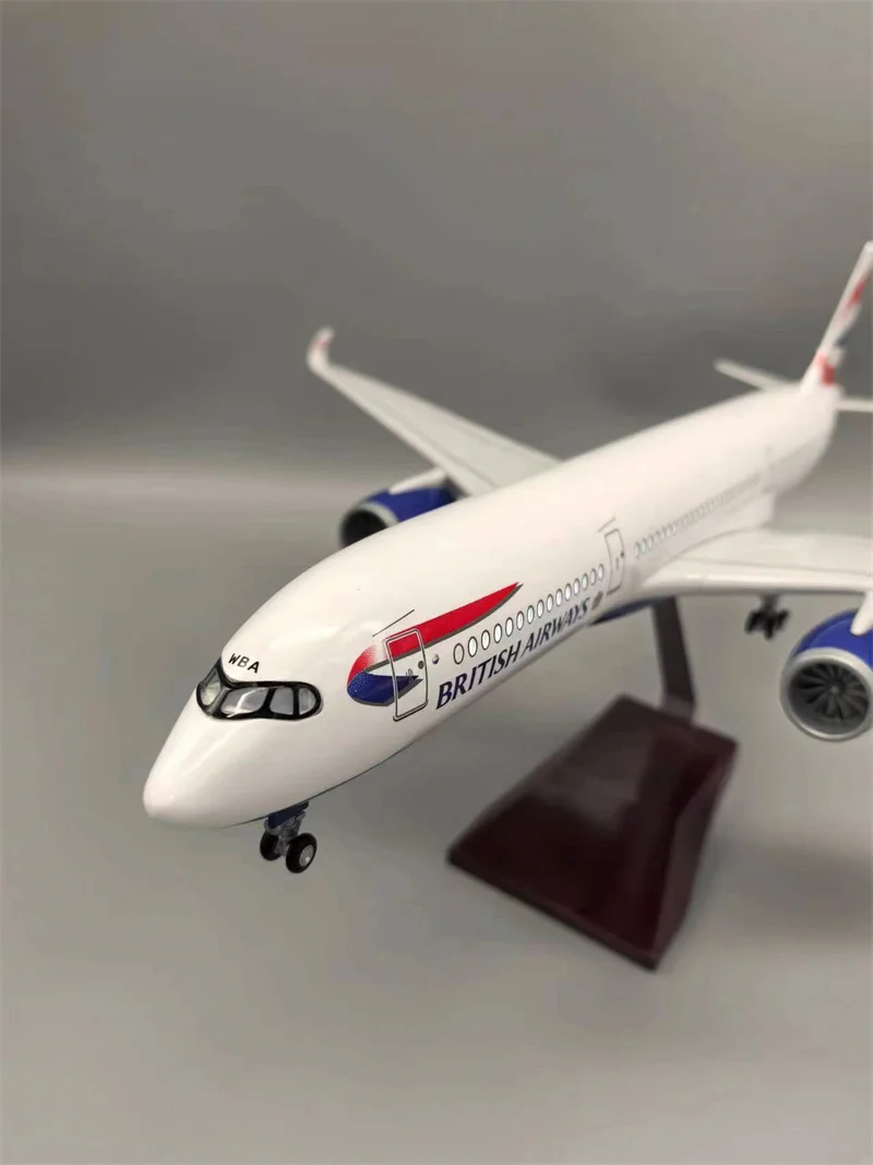 1130 Scale 43CM Airplane A350 Dreamliner Aircraft BRITISH AIRWAYS Airlines Model Light Wheel Diecast Resin Plane Collection (art.: 3920ca36b583d) - 3920ca36b583d
