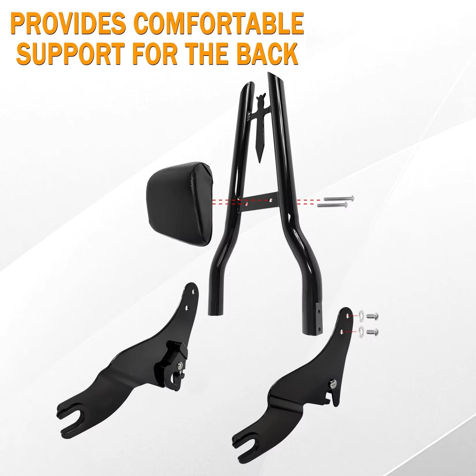 Фото Для Harley Touring 2009-2025 Street Glide Road King Ultra CVO Limited Electra Road Glide мотоциклетная спинка Sissy Bar №4
