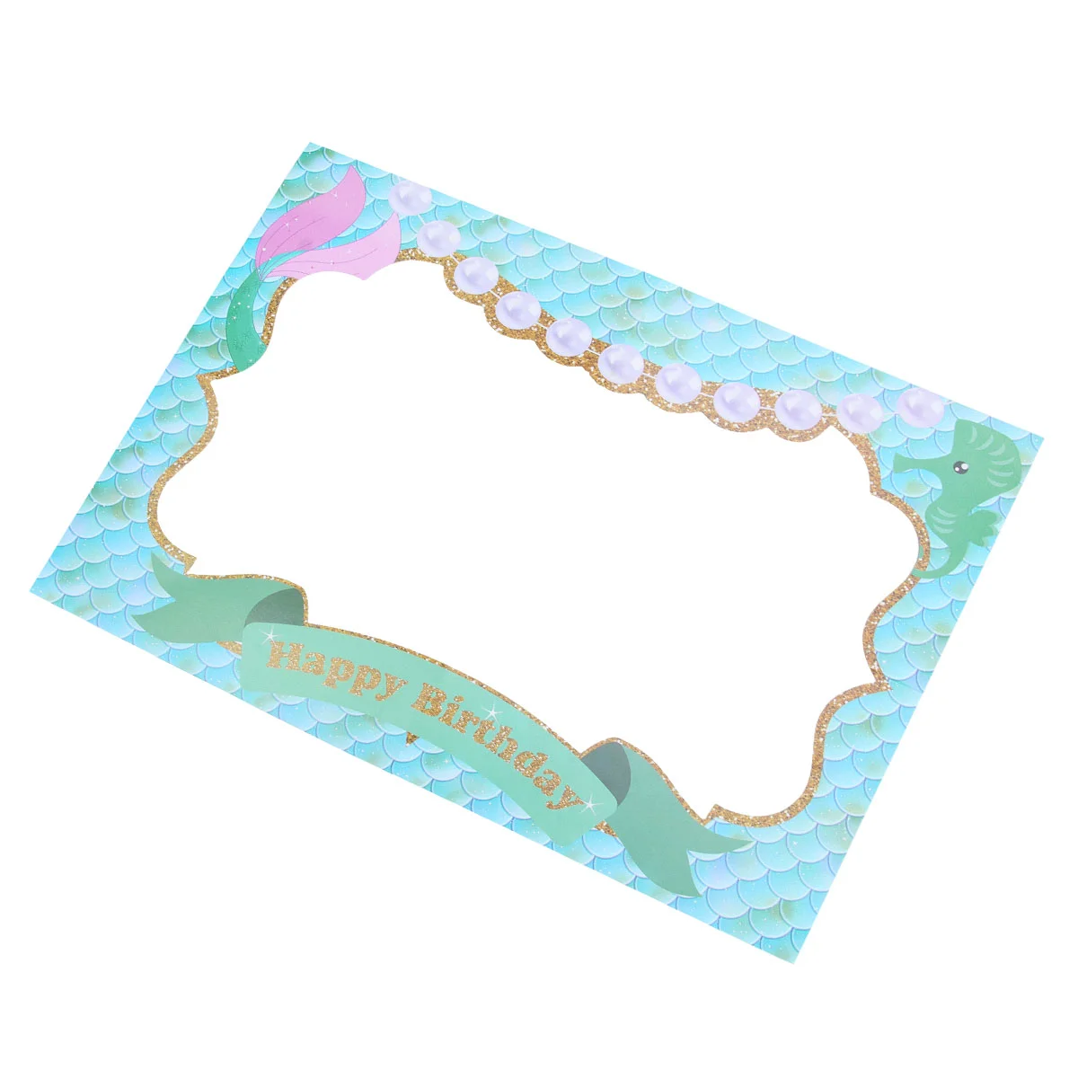 

1 Pc Paper Photo Frame Themed Picture Frame Photo Prop Party Favor for Banquet Wedding