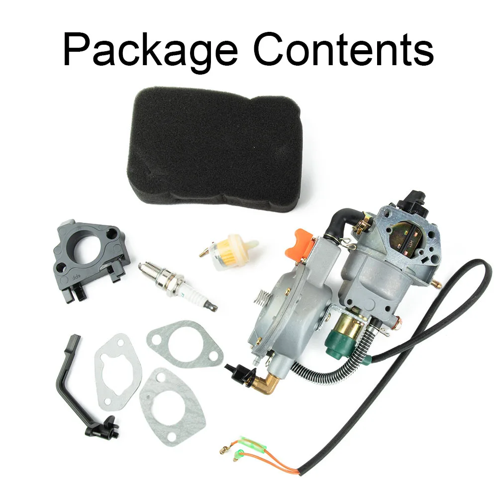

Dual Fuel LPG / NG Conversion Carburetor Kit For 4.5 KW To 10 KW Generators High Quality Light Equipment Tools Generator Parts