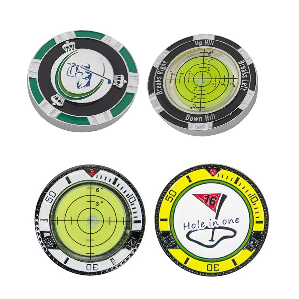 

Golf Slope Putting Level Reading Ball Marker Golf Hat Clip Putt Ball Marker Leveler Green Reader For Golf Lover