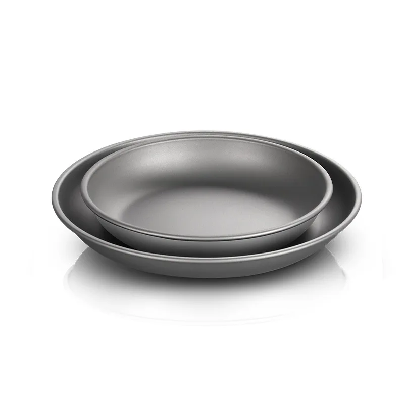 титановый тарелка. титановая плоская тарелка. титановый тарелка. посуда из титана. титановая тарелка.