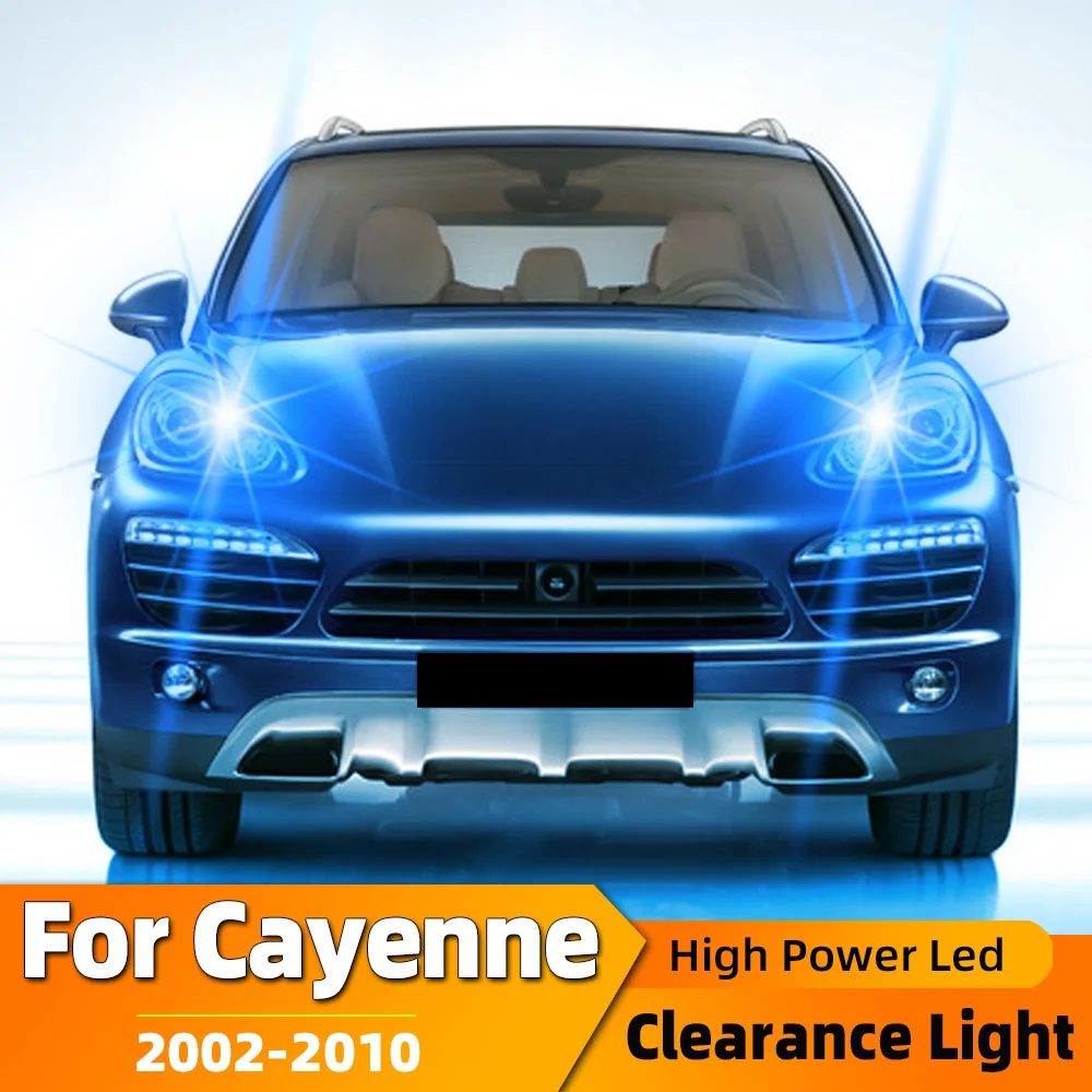 

2pcs LED Parking Light For Porsche Cayenne 9PA Accessories 2002 2003 2004 2005 2006 2007 2008 2009 2010 Clearance Lamp