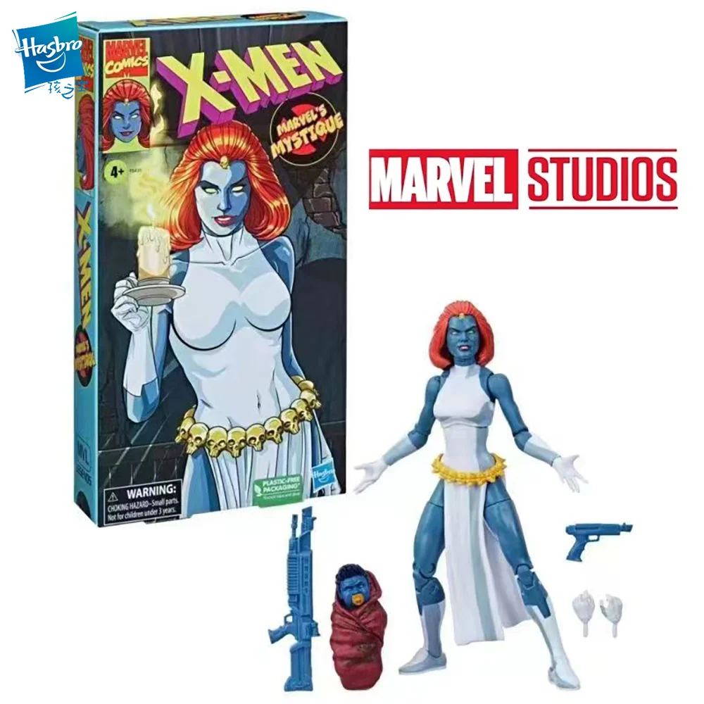 

Hasbro Marvel Legends Comics X-Men Mystique Marvel's Mystique 90s Animated 6 16CM Children's Toy Gifts Collect Toys