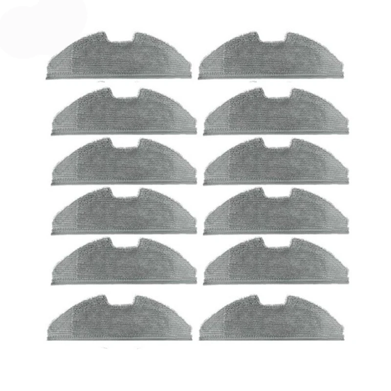 

12 шт., микрофибра для швабры, для Eufy Robovac G10 G30 Hybrid запасная часть для пылесоса