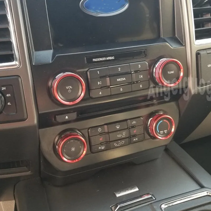 Автомобильный Стайлинг внутренняя Боковая ручка переключателя кондиционера