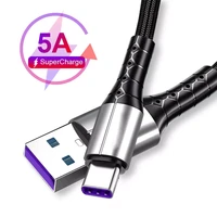 5a usb cable micro type c for iphone 12 11 pro xs max xr x quick fast charging charger mobile phone data cable wire cord