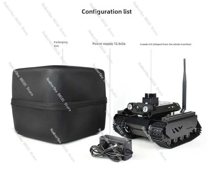 Мобильная машина для бездорожья на гусеничном ходу UGV