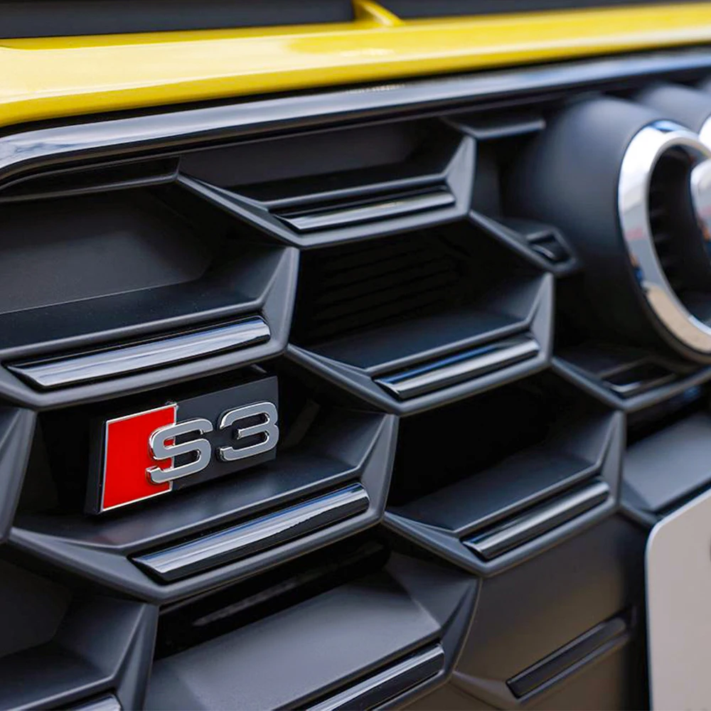 Серия S ABS Автомобильная передняя решетка Капот Значок Логотип Решетка Пряжка