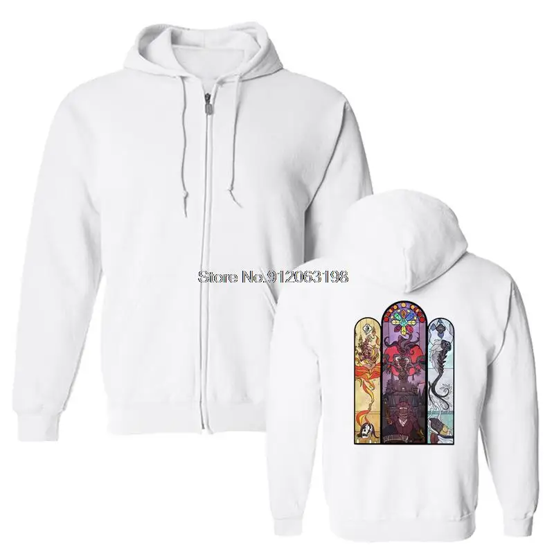 Мужская толстовка с капюшоном в стиле унисекс принтом виде темных душ