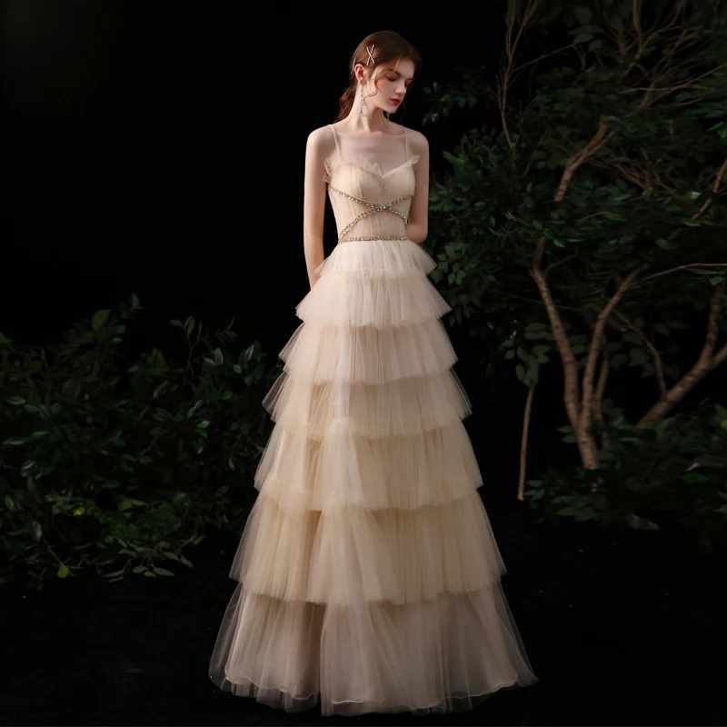 

Cocktail of Dresses for Women Party Wedding Evening Elegant Gowns Prom Dress Robe Formal Long Luxury Suitable Request Occasion