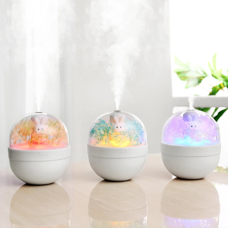 

220Ml Portable Intelligent Humidifier For Home Fragrance Oil USB Aroma Diffuser Mist Maker Quiet Diffuser Machine For Home Car