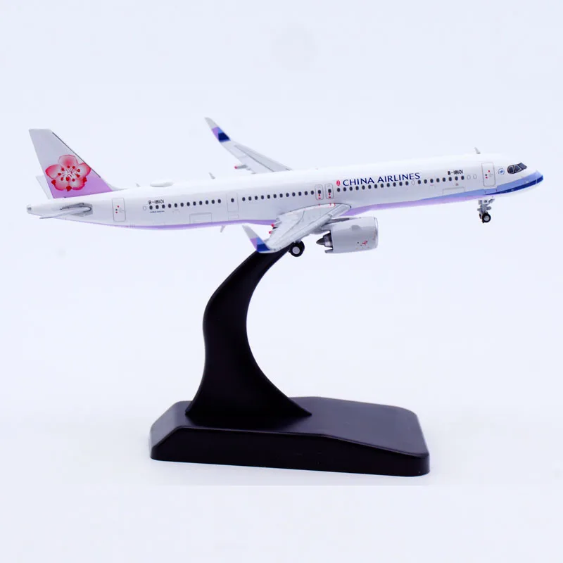 XX40035 Коллекционный самолет из сплава в подарок JC Wings 1:400 China Airlines SkyTeam Airbus A321NEO Литой