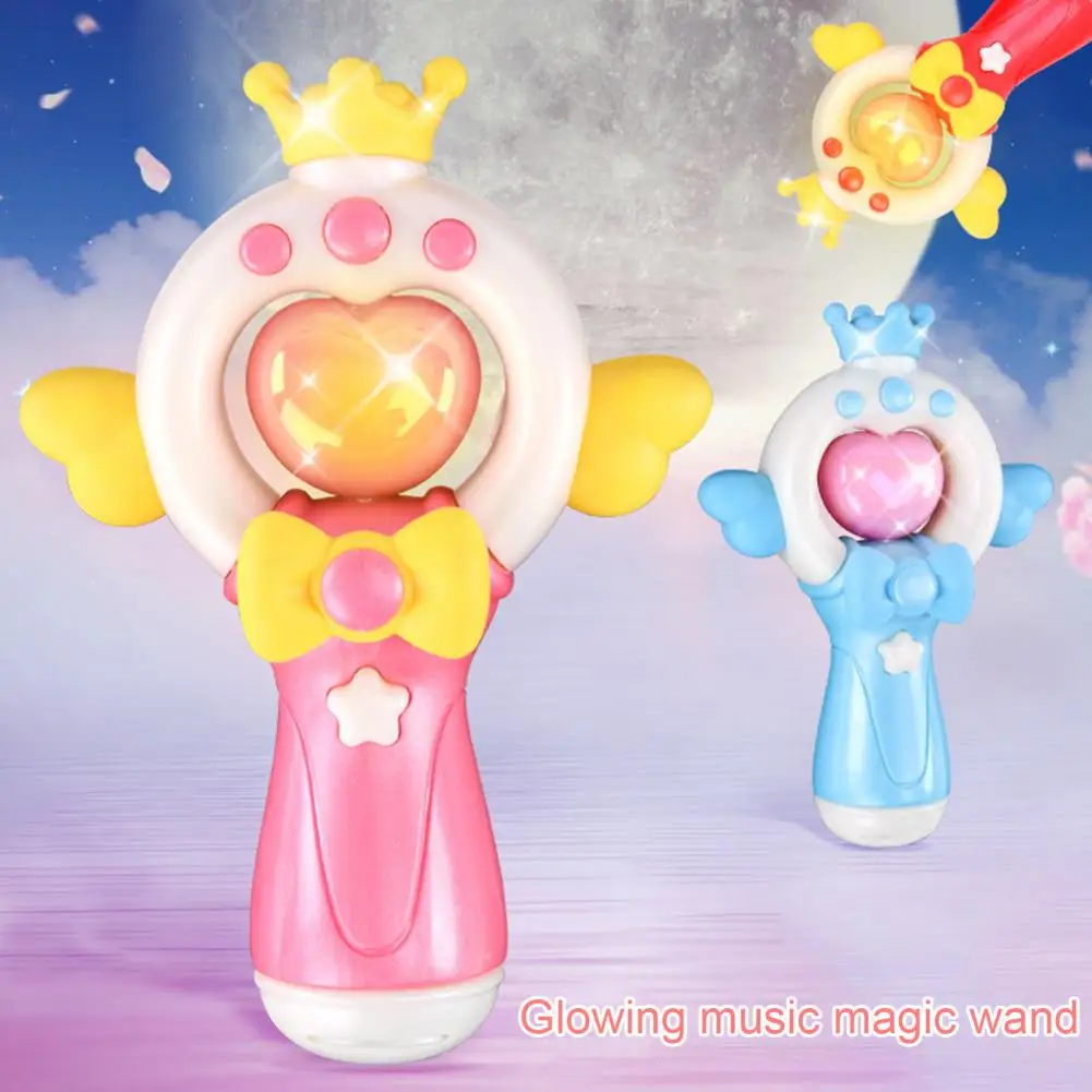 

Funny Fairy Stick Burr Free Starry Sky Projection Projectable Luminous Fairy Cosplay Prop Glowing Stick Toy Entertainment