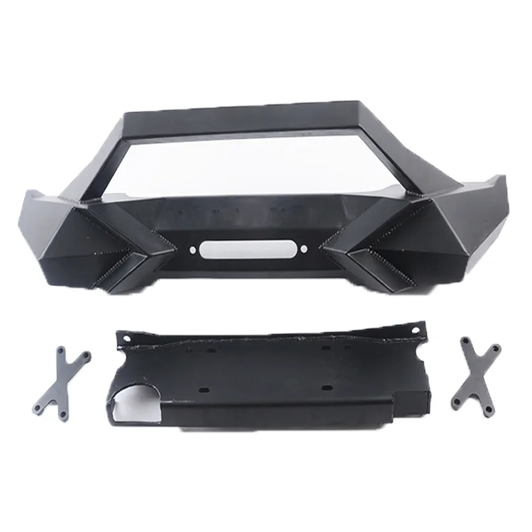 MAIKER автомобильный черный передний короткий бампер защита от лебедки быка для Jeep