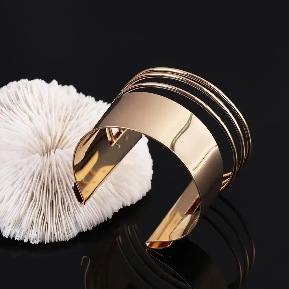 Модные ювелирные изделия огромная индивидуальность манжеты в стиле панк