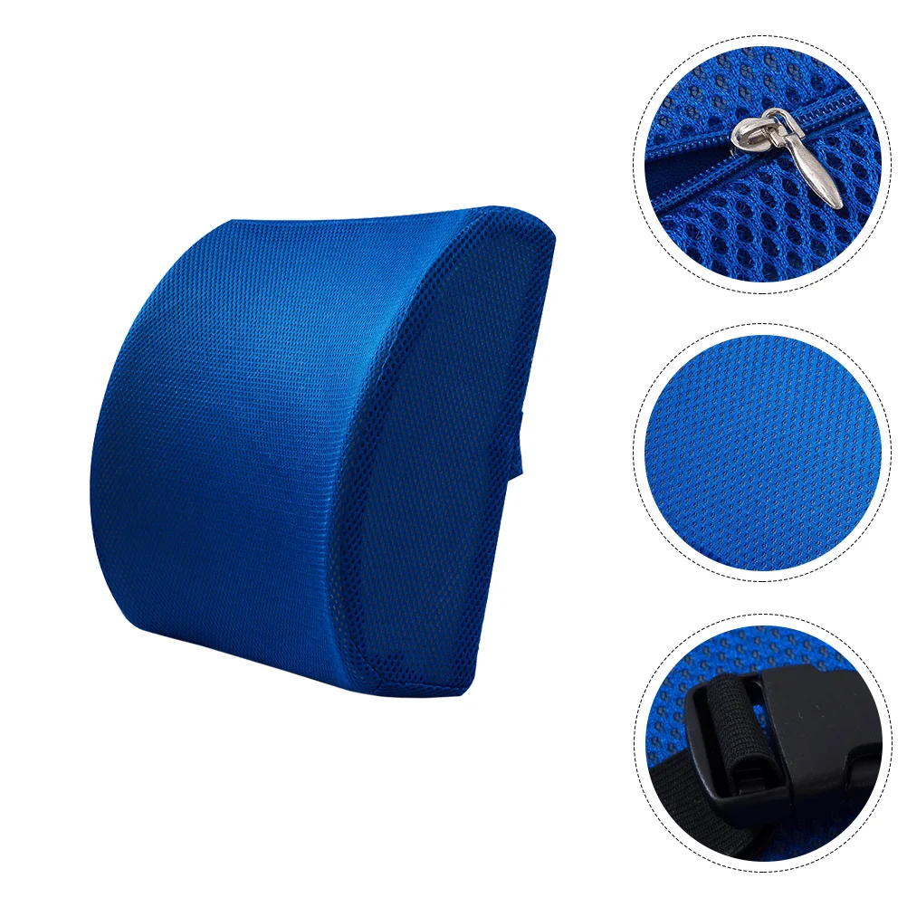 

1pc Car Lumbar Supporting Pillow Professional Memory Lower Back Seat Cushion