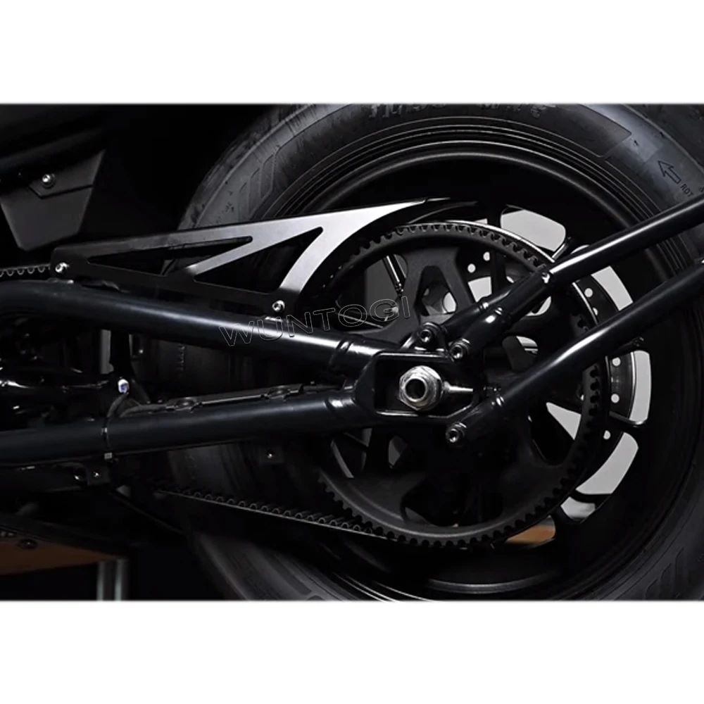 Фото Аксессуары RH1250, защитный чехол для цепи для Sportster S 1250 RH1250S 2021 2022, направляющая для мотоцикла, защитная крышка для колес №4