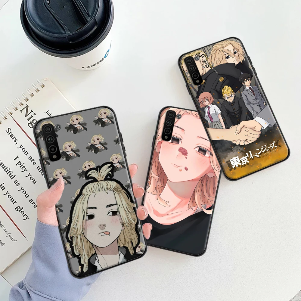 

Tokyo Avengers Japan Anime Phone Case For Huawei Honor 9X 10 10X 30 20 9 Pro Lite For 30 20 Pro Coque Soft TPU Funda Back Cover