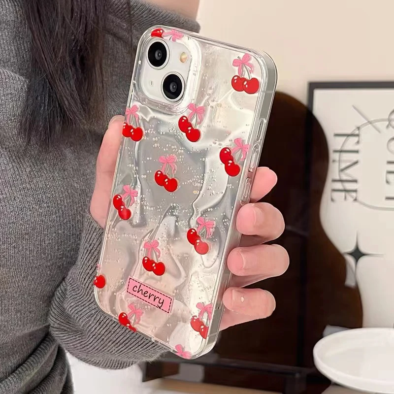 Чехол Cherry Holder для Honor X8B X8 X6B X7A X7B X6 X6S X6A 200 X8A 70 90 Smart X5B X9A X9B X7 X9 Magic 6 5 4 Lite X5 Plus Cover