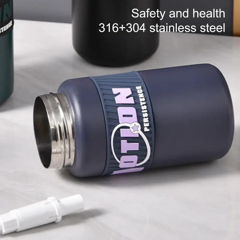 Бутылки для воды Соломенная крышка Большая емкость Герметичная чашка Спортивная