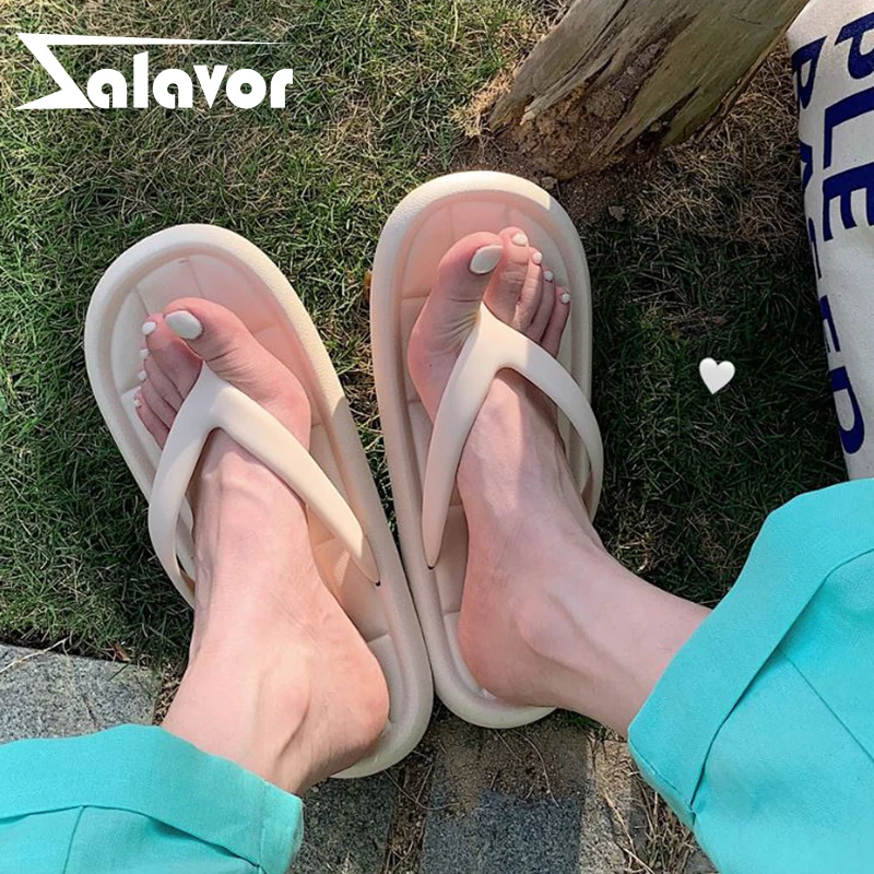 

ZALAVOR 2022 Women'S Slippers Outdoor Casual Beach Sandals Holiday Ins Fashion Flip Flops Summer Slides Female Footwear