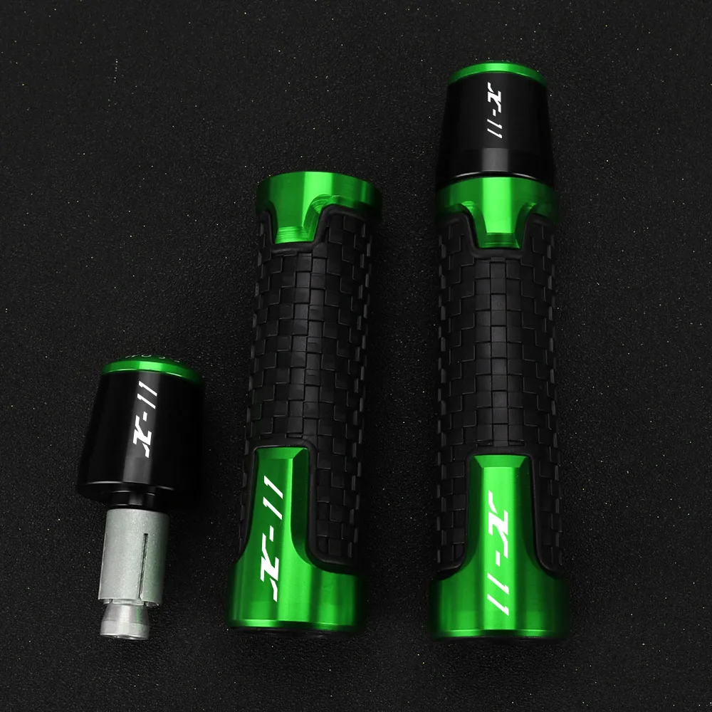 

For HONDA ZX 1100 ZX1100 X-11 X11 1990-2001 2000 1999 7/8"22MM Handlebar Grips Handle Bar Cap End Plugs Motorcycle Accessories