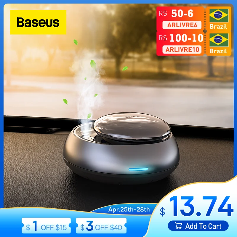 Автомобильный освежитель воздуха парфюм с умным управлением через приложение