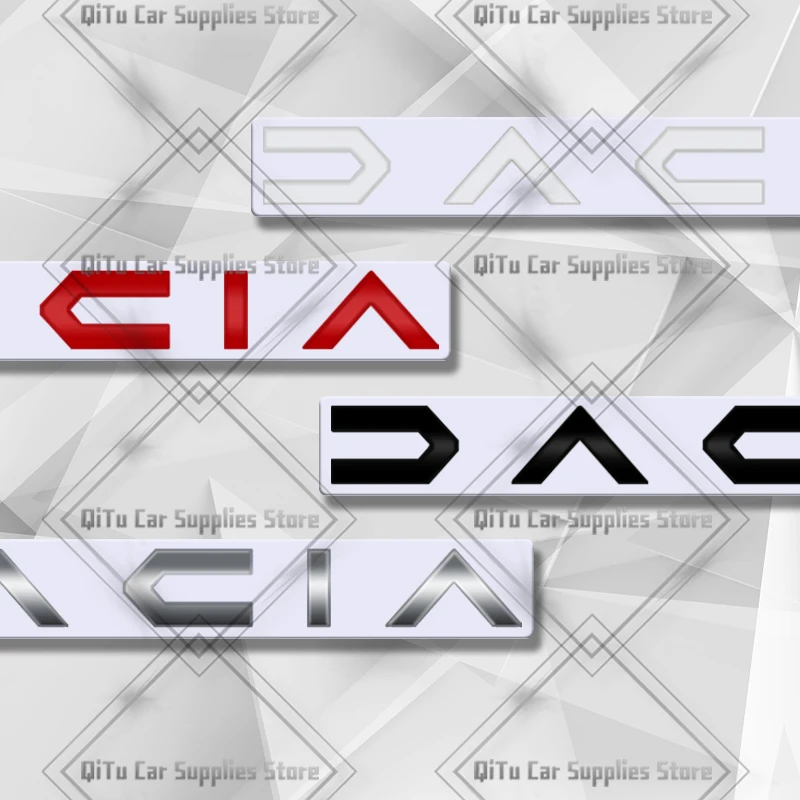 Цинковый сплав для Dokker Логан сандеро Duster Stepway письмо значок кузова автомобиля