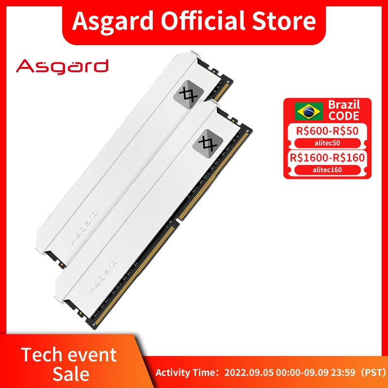 Asgard-memoria RAM DDR4, 8GB, 16GB, 8GBX2, 3200MHz, 3600MHz, serie Freyr T3, UDIMM, memoria interna de escritorio de doble canal