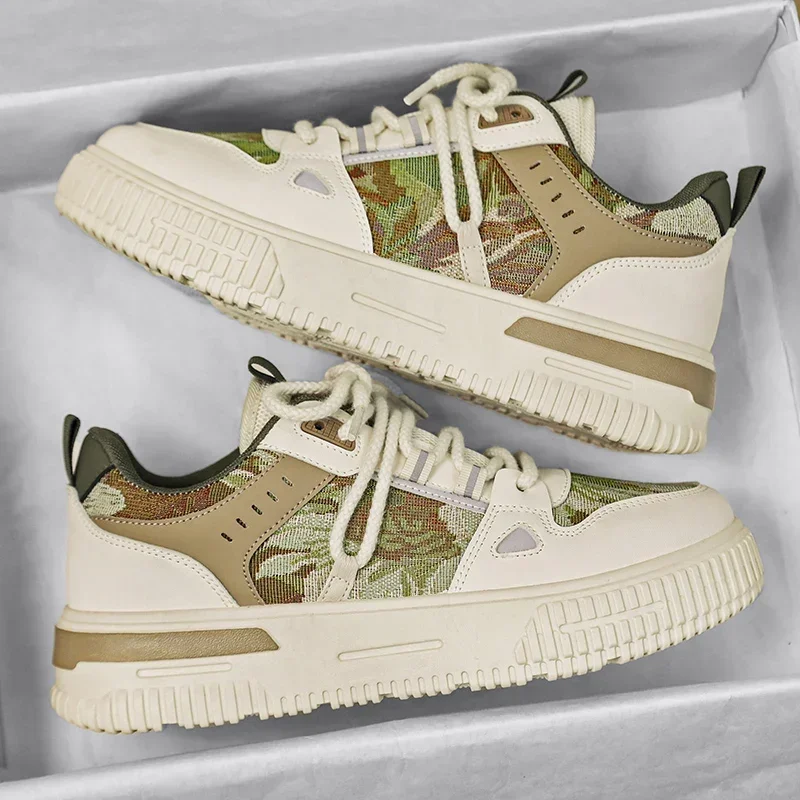 Мужские кроссовки высокого качества дышащая спортивная обувь с граффити большой