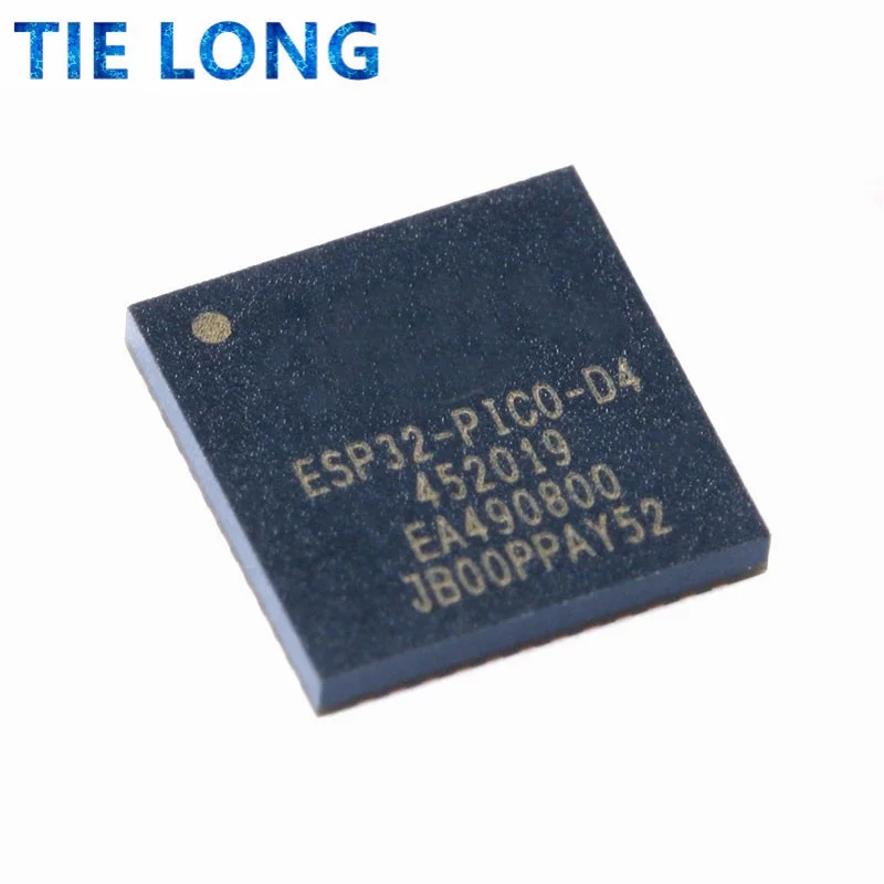 

1pcs ESP32-PICO-D4 QFN-48 dual-core smd 4mb wifi wireless ble bluetooth-compatible mcu wireless transceiver chip esp32 peak d4