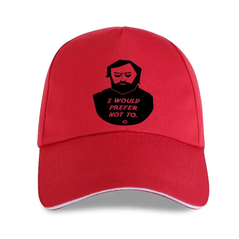 

new cap hat Slavoj Zizek - I Would Prefer Not To Baseball Cap Bartleby Melville Zizek Retro Vector Attitude