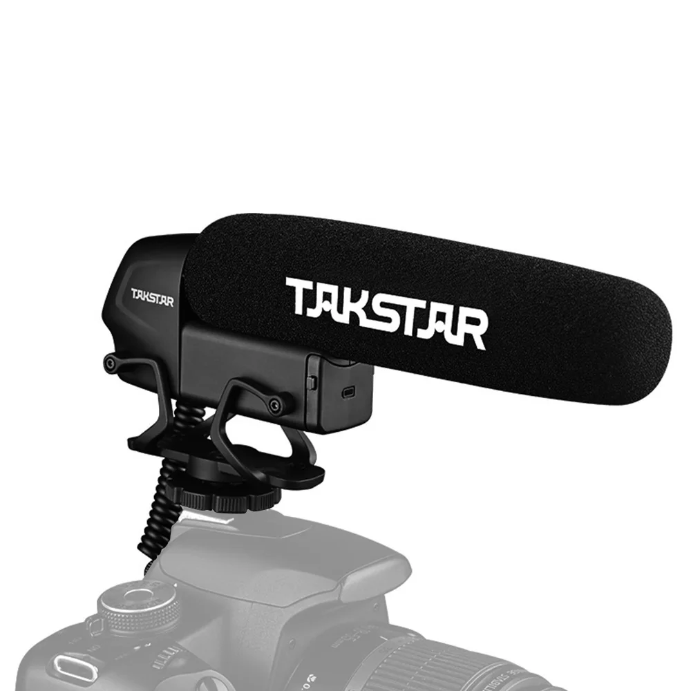 

TAKSTAR SGC-600 конденсаторный микрофон для интервью с камерой микрофон суперкардиоидный 3-уровневый Контроль усиления низкий выключатель штекер...
