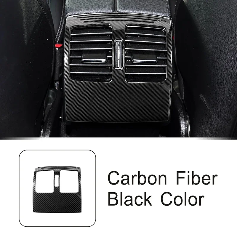 

Стайлинг автомобиля, задняя вентиляционная рамка для кондиционера, декоративная накладка для Mercedes Benz W204 W207 C207 C E Class Coupe, интерьер